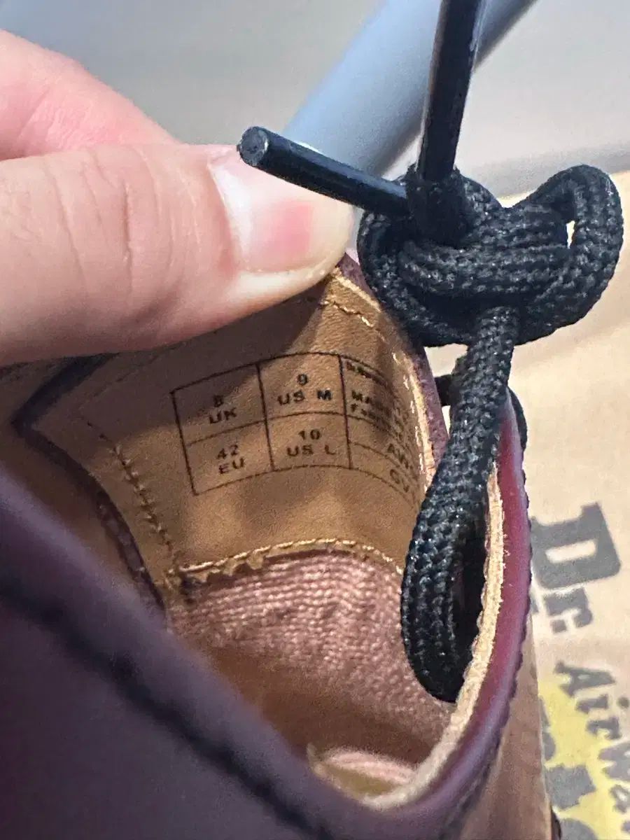  DR. MARTENS ドクターマーチン 1461 チェリーレッド 270 uk 8 ローファー ブーツ 革靴