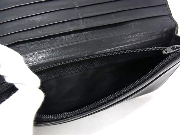 ［美品　現行］セリーヌ　マカダム　ブラック　長財布　小銭入れ　札入れ　レザー SALE！】CELINE セリーヌ コインケース 小銭入れ ブラゾン