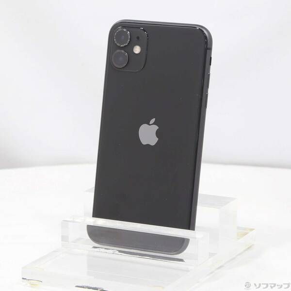 128GB ブラック iPhone (SIMロック有 KDDI AU 〔中古品〕 iPhone11