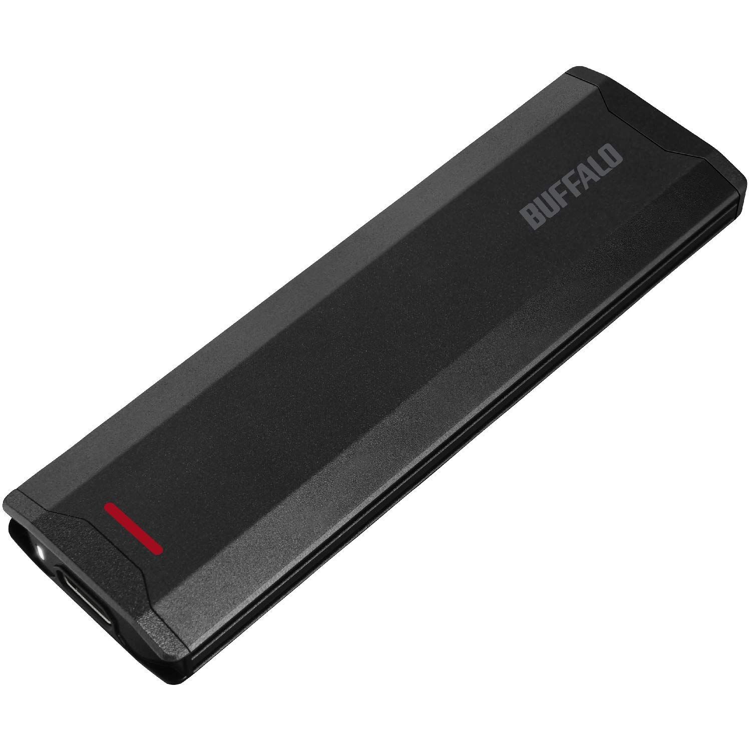 バッファロー SSD 外付け 1TB コンパクト USB3.1(Gen2) 高速転送1000MB/s 【Windows/Mac/PS5/PS4 メーカー動作確認済み】 SSD-PH1.0U3-BA [1.0TB]