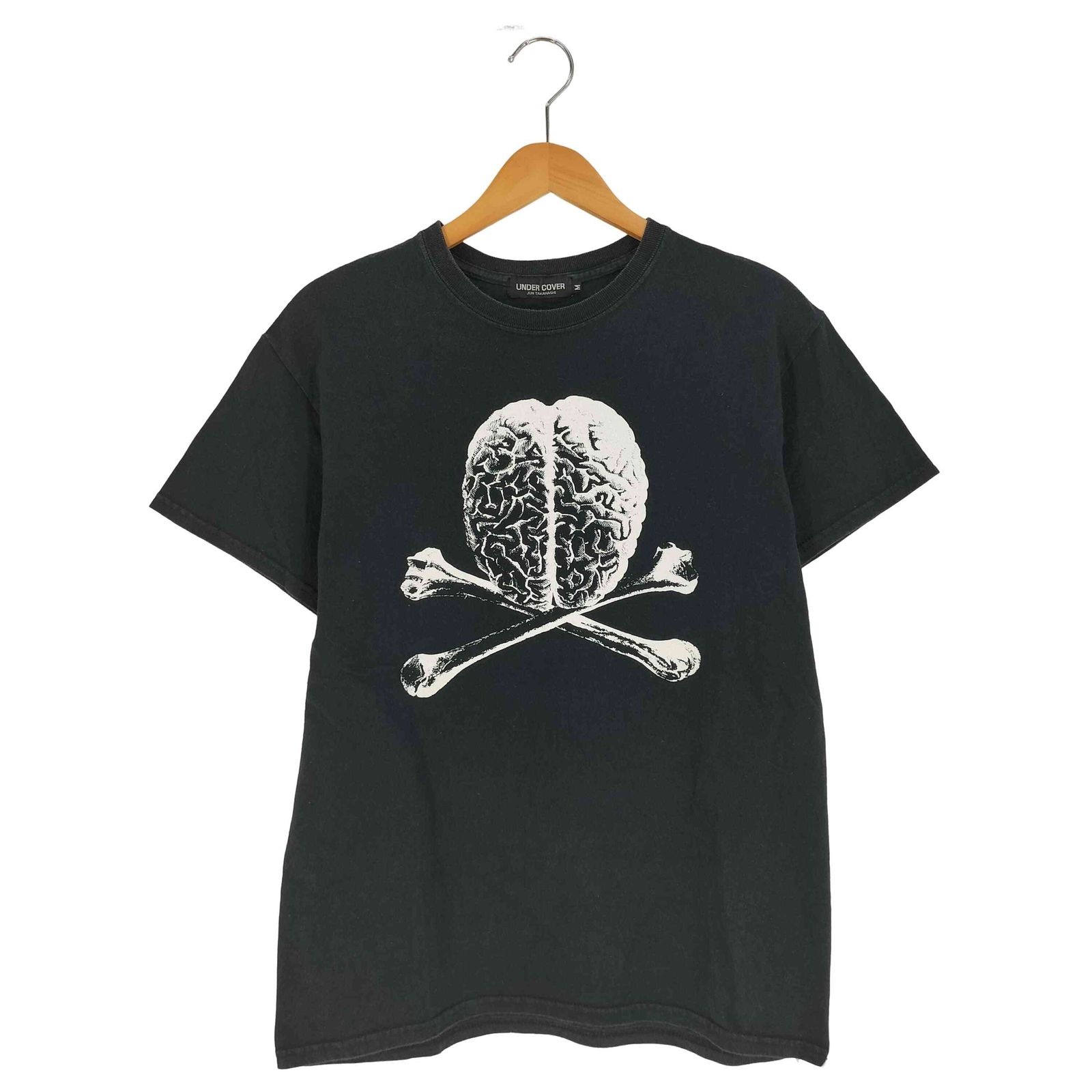 アンダーカバー UNDERCOVER ブレイン クロスボーン プリント Tシャツ 