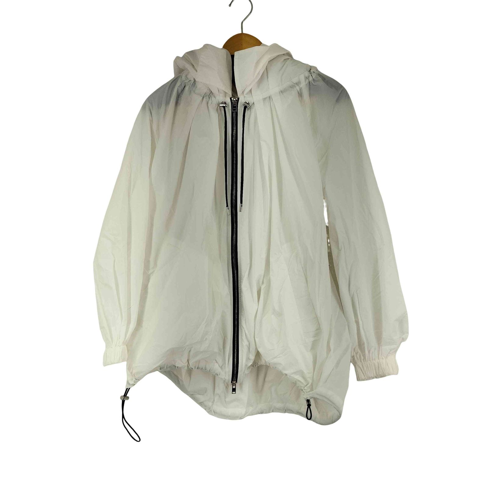 CINOH チノ 21SS ナイロンフーディブルゾン BEIGE 36 別注】＜CINOH 