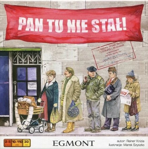 ボードゲーム　[日本語訳無し] 長蛇の列 (Pan tu nie stal!) 中古】ボードゲーム 長蛇の列 (Pan tu nie stal!) - メルカリ