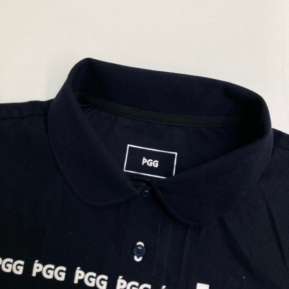 新品 PGG パーリーゲイツ ノースリーブ ポロシャツ ネイビー サイズ2