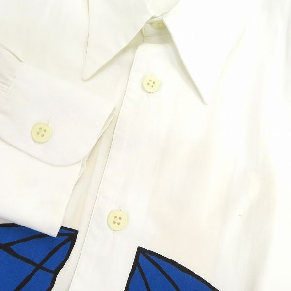 sx カステルバジャック JC de Castelbajac 長袖 シャツ L 白