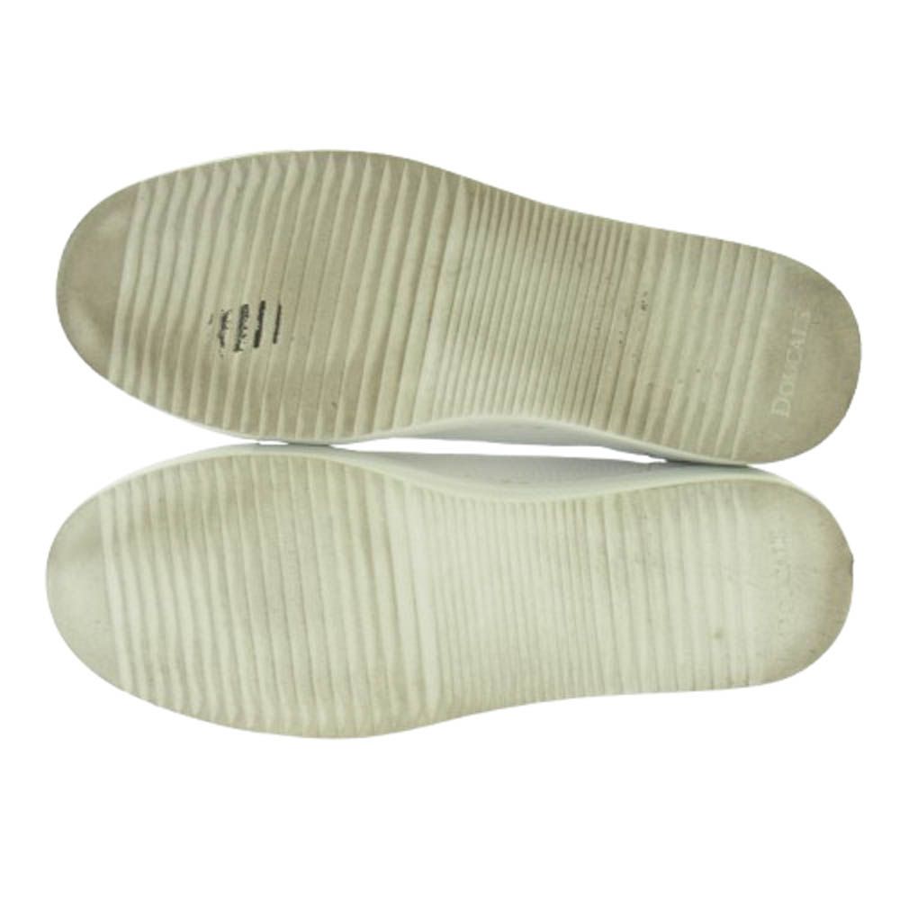 デュカルス DOUCALS 2335 シボレザー レースアップ ローカット シューズ スニーカー ホワイト系 41 5 モックネック 長袖シャツ