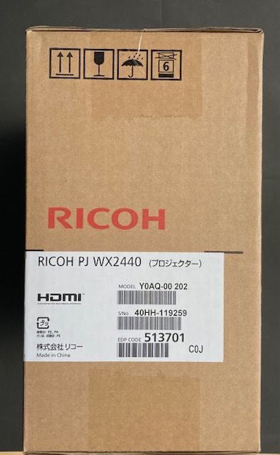 ◇◇新品未開封◇◇【プロジェクター】RICOH PJ WX2440 - メルカリ