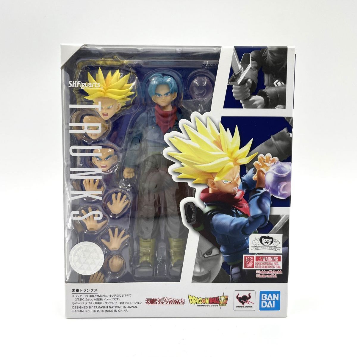 中古/A-】S.H.Figuarts 未来トランクス ドラゴンボール超