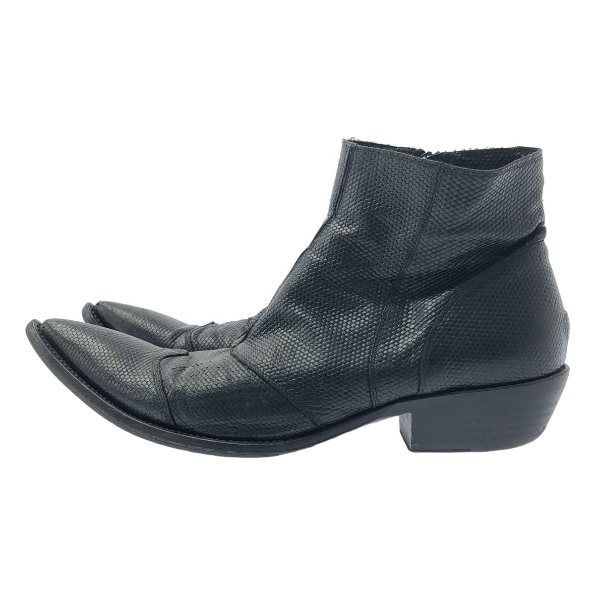 gianni barbato ジャンニバルバート パイソンウエスタンブーツ 42 Gianni Barbato Western Boots 42