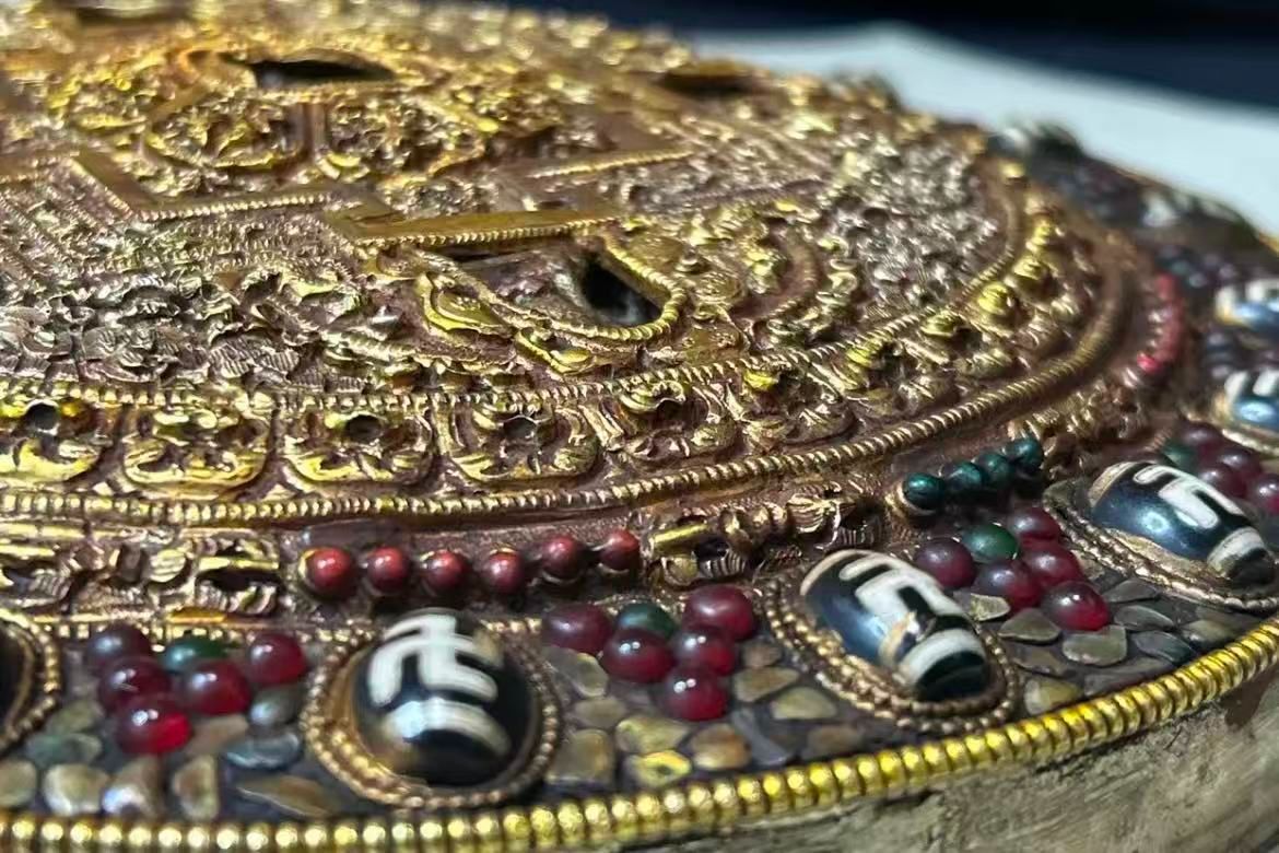 銅板打ち出し チベット佛具