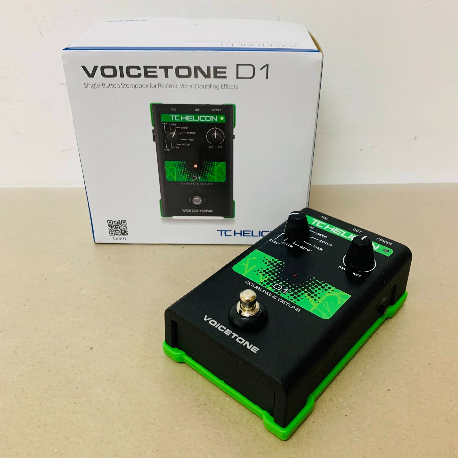 TC HELICON VoiceTone D1 ボイスエフェクター C1752 60サイズ発送