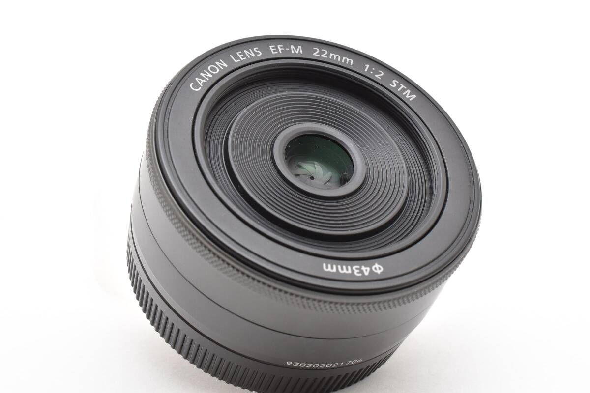 ☆美品☆ キヤノン Canon EF-M 22mm 割引 F2 STM グラファイト