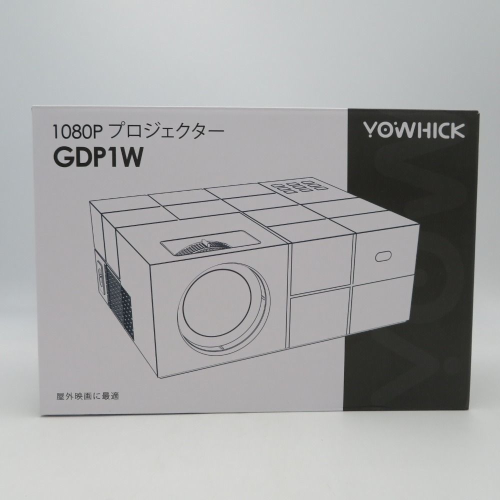 YOWHICK 1080Pプロジェクター GDP1W 【2024最新家庭用・ビジネス両用