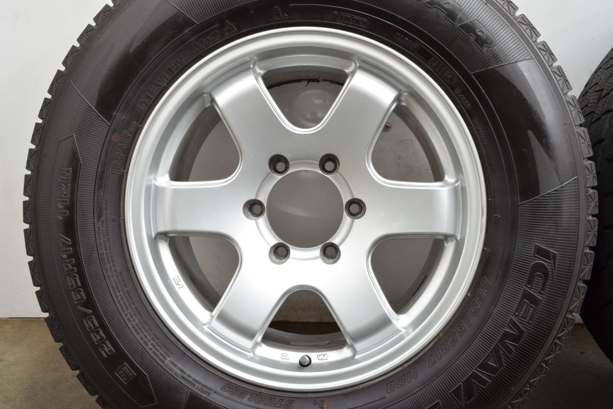 中古スタッドレスタイヤWINTERMAXX SJ8 265/65R17 ホイール