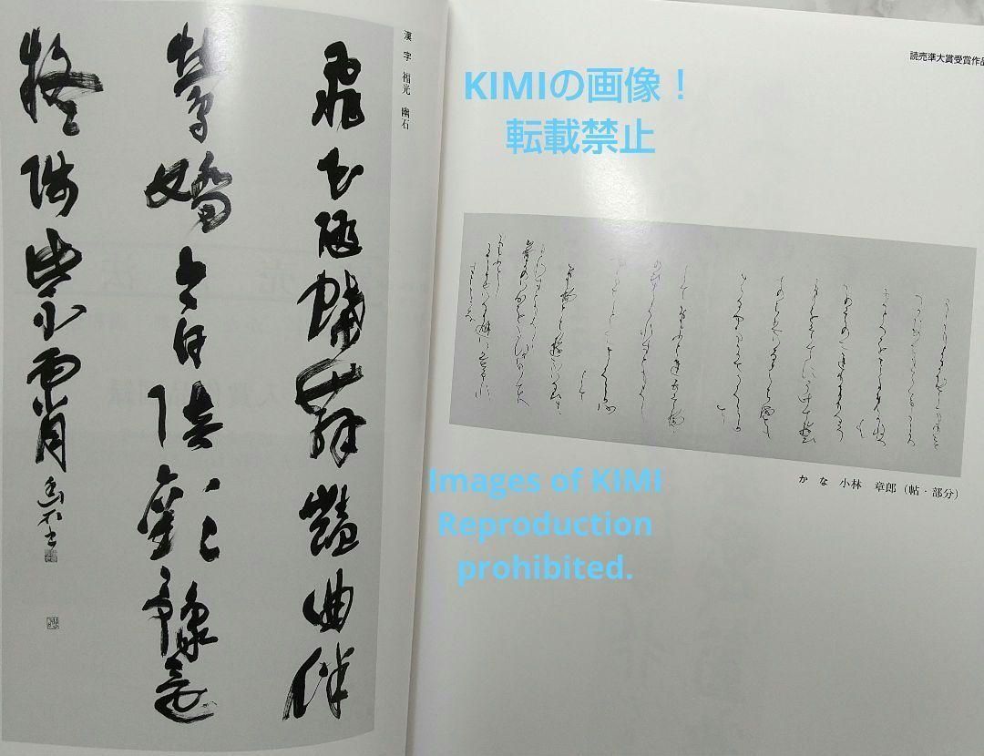 読売書法展　作品集 美術展ナビ 図録・グッズSHOP / 第40回読売書法展 作品集