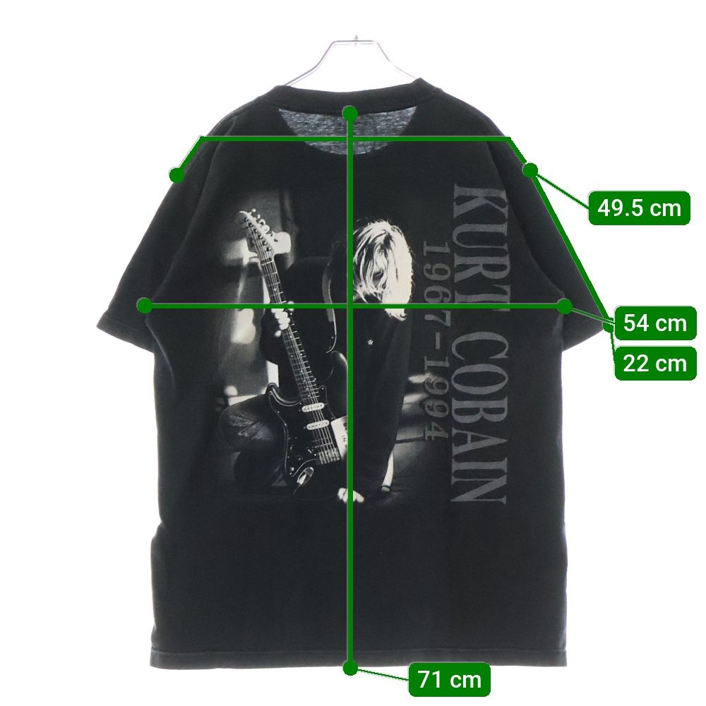 VINTAGE ヴィンテージ 00s KURT COBAIN Bootleg 両面プリント