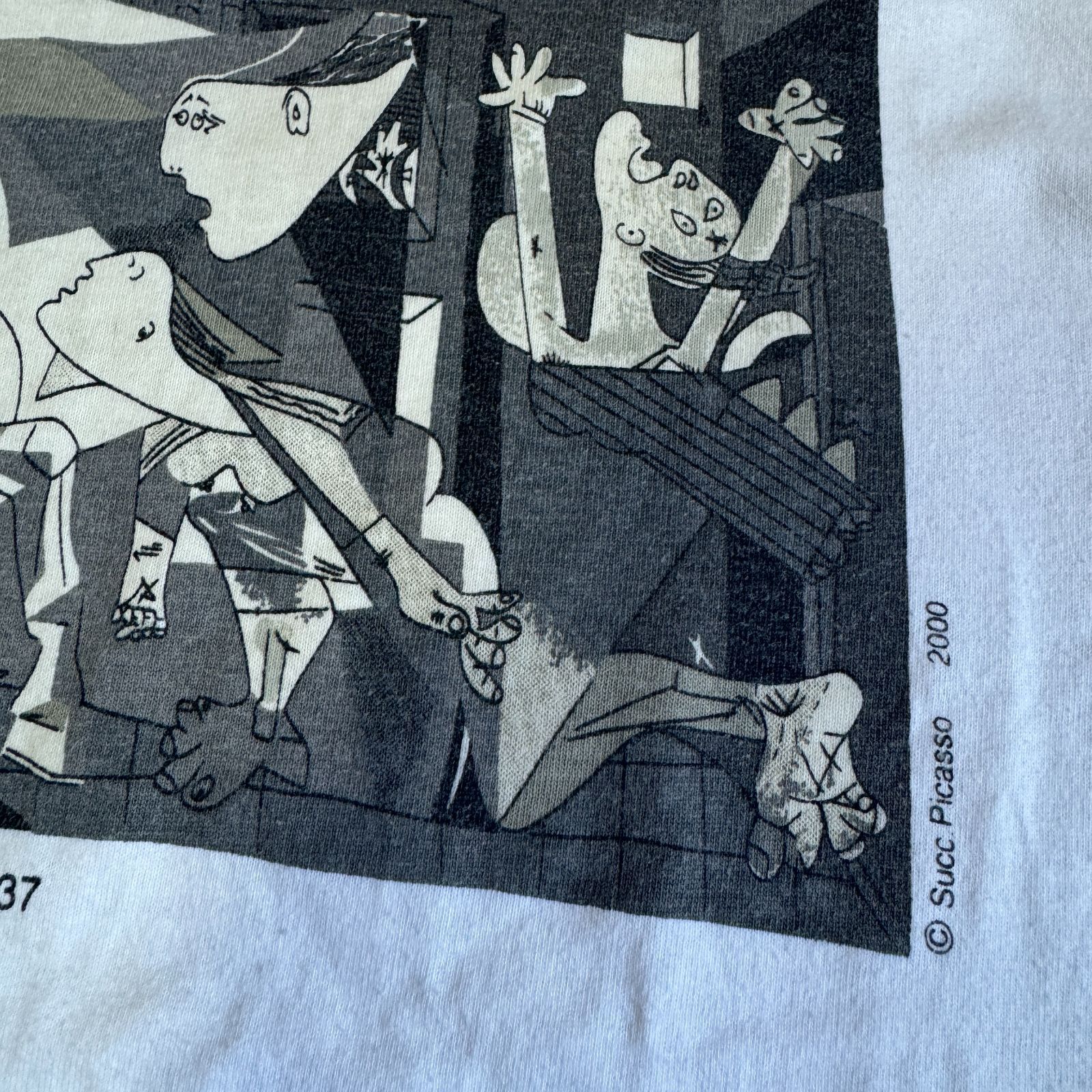 パブロ　ピカソ　アート　ヴィンテージ pablo picasso” art pattern design reversible jacket 小岩店