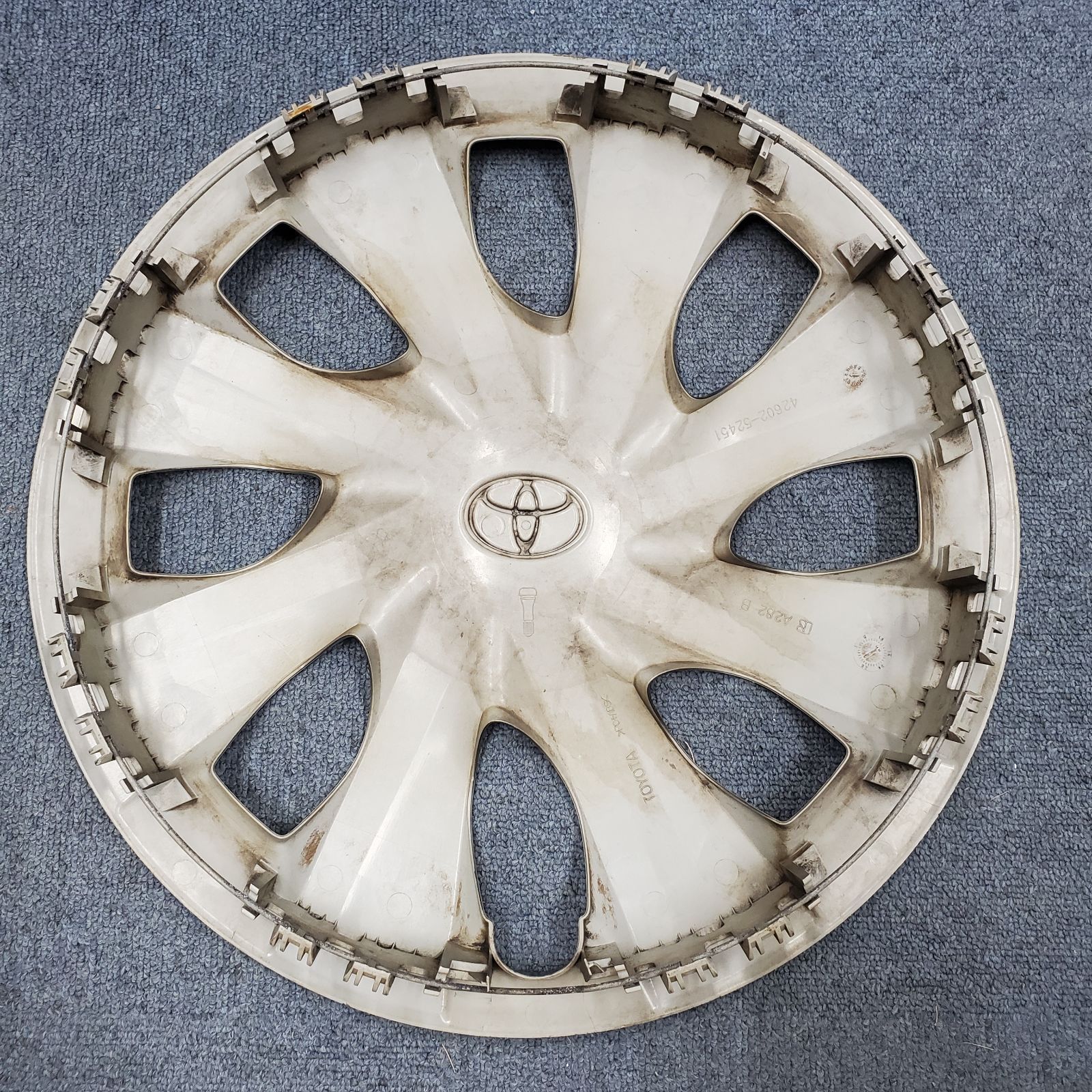 1027】トヨタ ポルテ スペイド 170系 ハイグロス ホイールキャップ 1枚