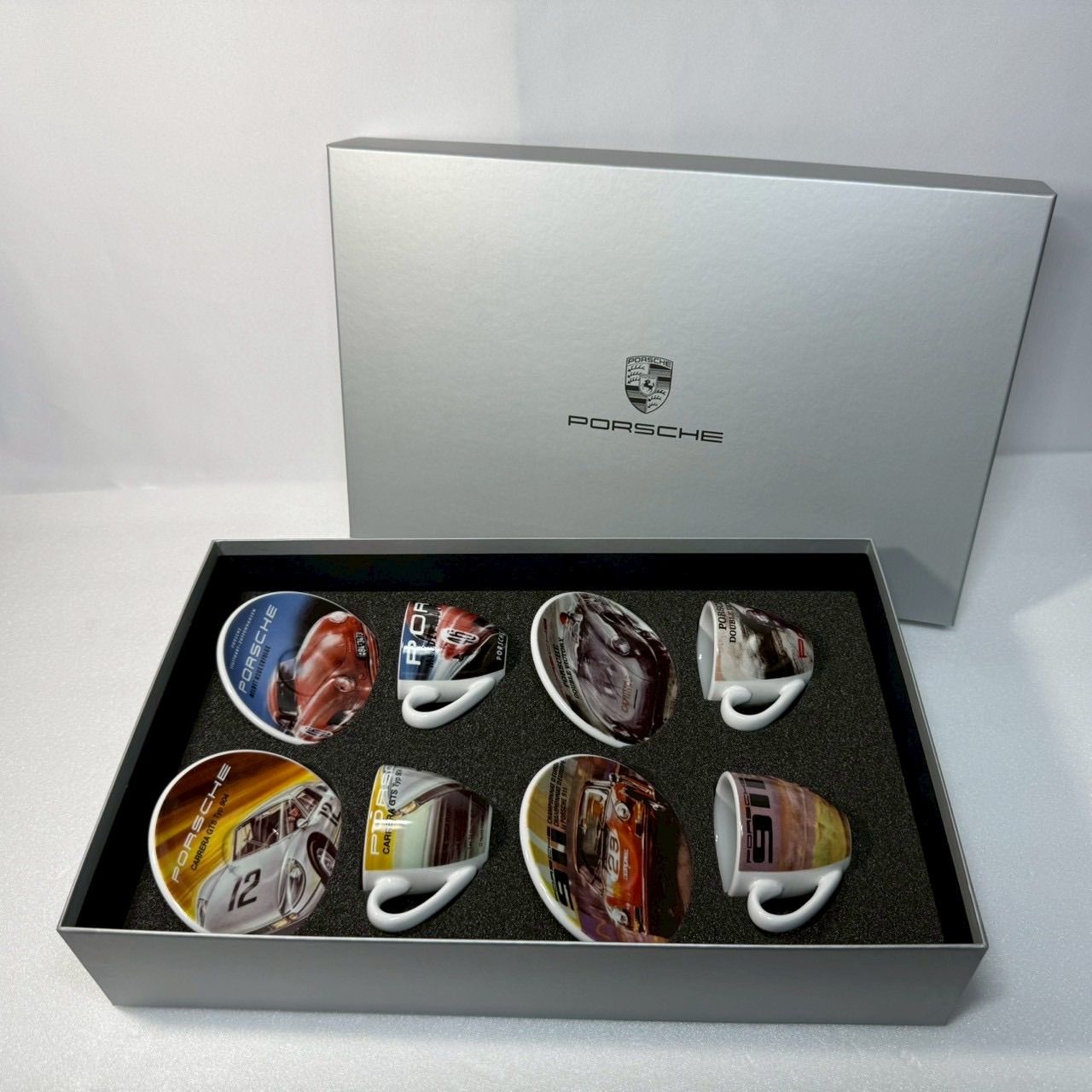 横-36 激 カップ ソーサー セット ポルシェ PORSCHE デミタスカップ