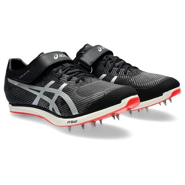 アシックス asics 陸上スパイク 走幅跳 棒高跳 三段跳 ソニックスカイプロ SONIC SKY PRO 1093A218 001 オールウェザー