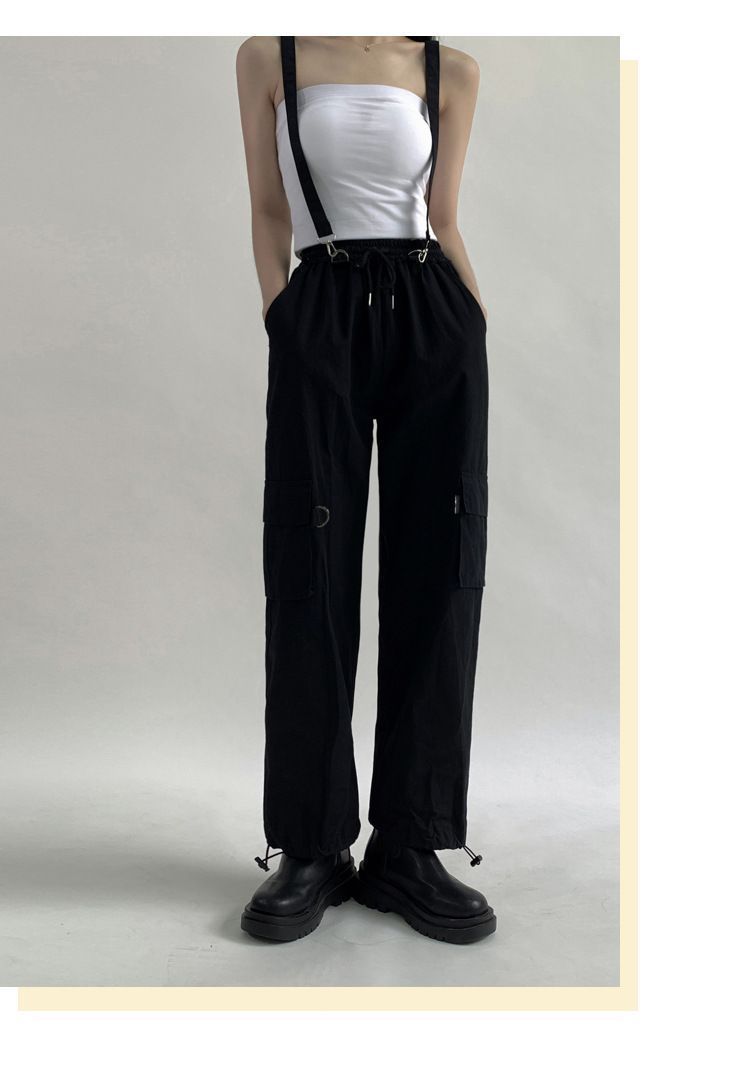 HEIHEI ハートポケットカーゴパンツ 黒 ブラック F フリーサイズ