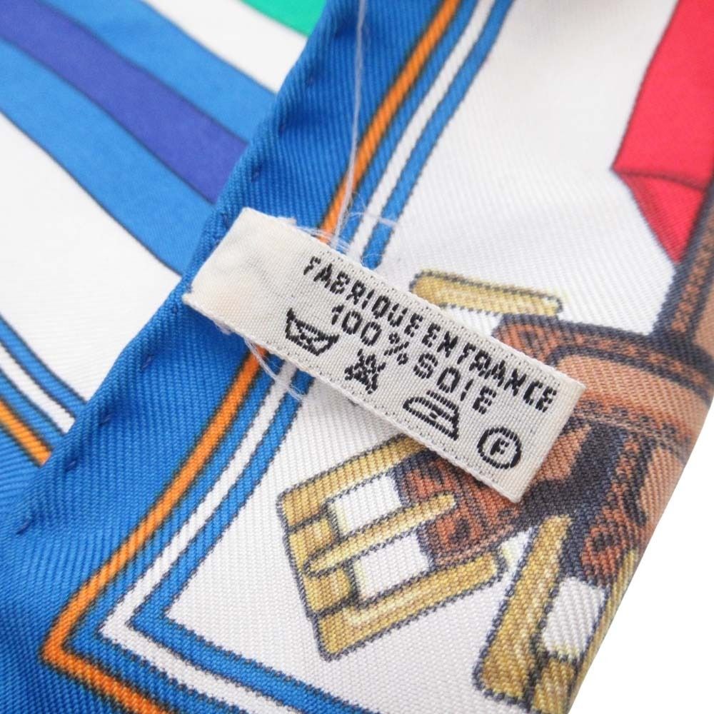 良品 vintage HERMES エルメス カレ45 ガヴロッシュ プチカレ