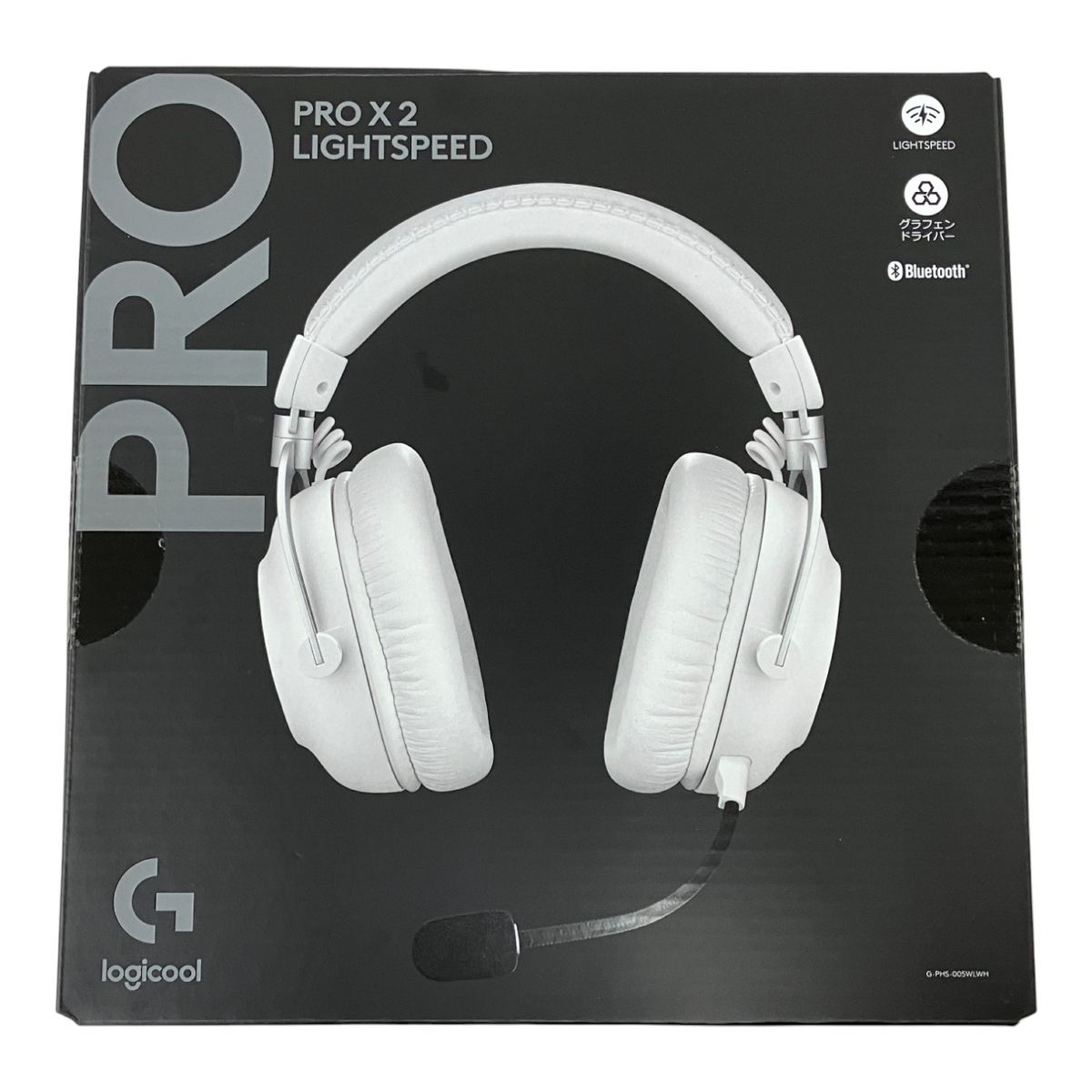 Logicool G PRO X 2 LIGHTSPEED G-PHS-005WLWH ワイヤレス ゲーミング ヘッドセット PC ロジクール M10417097