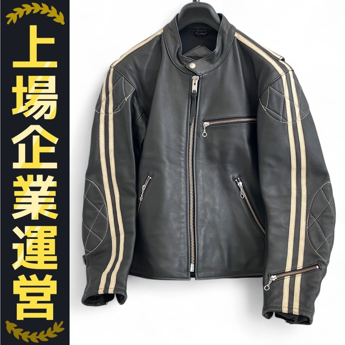 美品GREEDY グリーディー　牛革　レザージャケット GREEDY レザージャケット 牛革 中古 Z10232912 - メルカリ