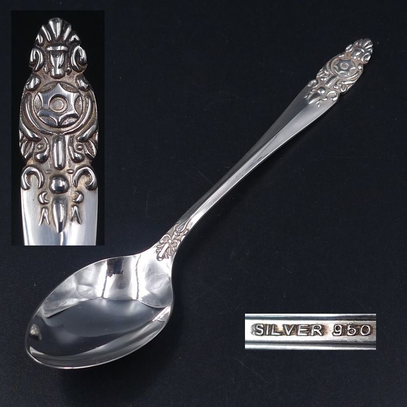 純銀製 スプーン 銀食器 シルバー950 - 食器