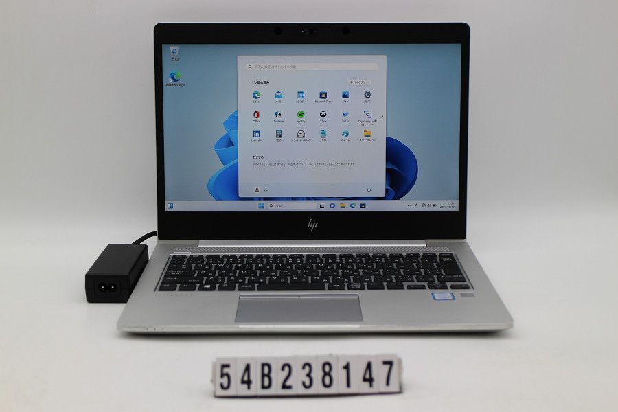 hp EliteBook 830 G5 Core i5 8250U 1.6GHz/8GB/256GB(SSD)/13.3W/FHD(1920x1080)/Win11 【54B238147】