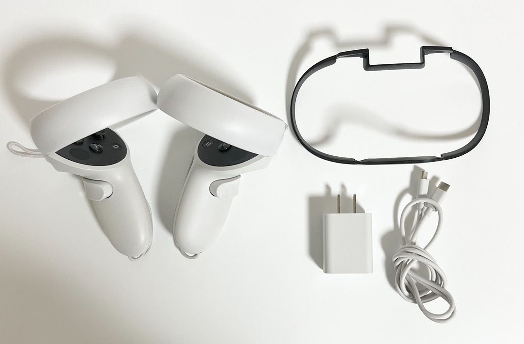 dm-29 ワンオーナー VRまとめ売り META OCULUS QUEST2 128GB VR オールインワンVRヘッドセット