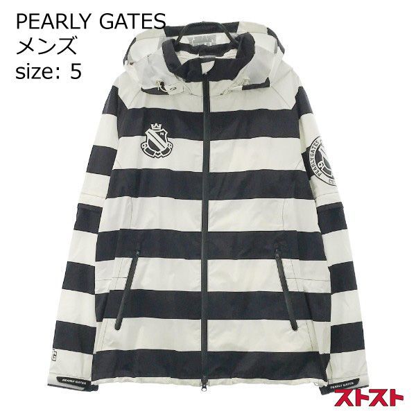 PEARLY GATES ジップアップジャケット ホワイトサイズ5 PEARLY PEARLY GATES ジップアップジャケット ホワイトサイズ5 PEARLY