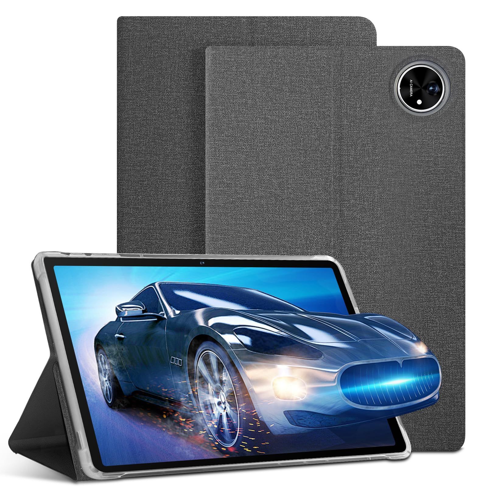 【人気商品】オートスリープ機能 専用手帳型ケース 指紋防止 衝撃吸収 G99タブレット 手触りよい 着脱簡単 A90S コンパクト 11インチ アビドパッド タブレット 三つ折りスタンド