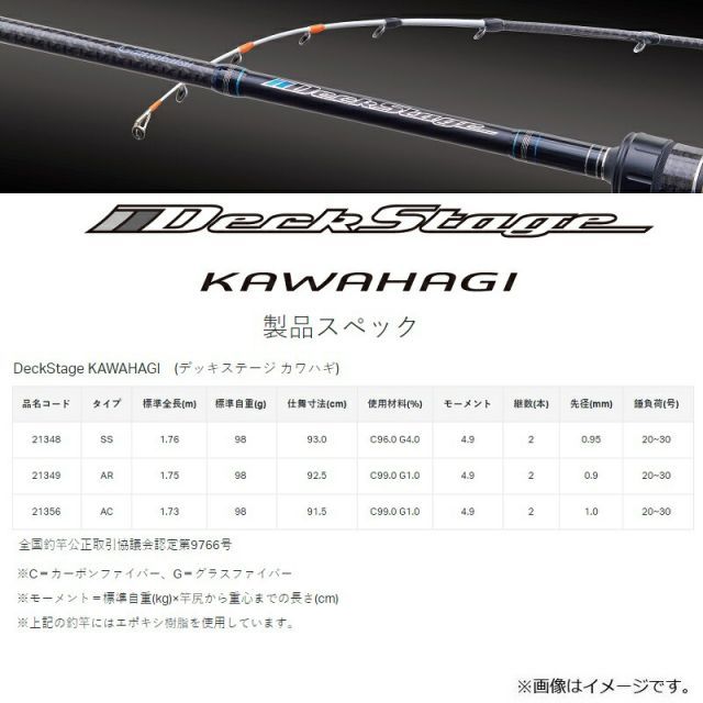 がまかつ デッキステージ カワハギ 175AR（オールラウンド