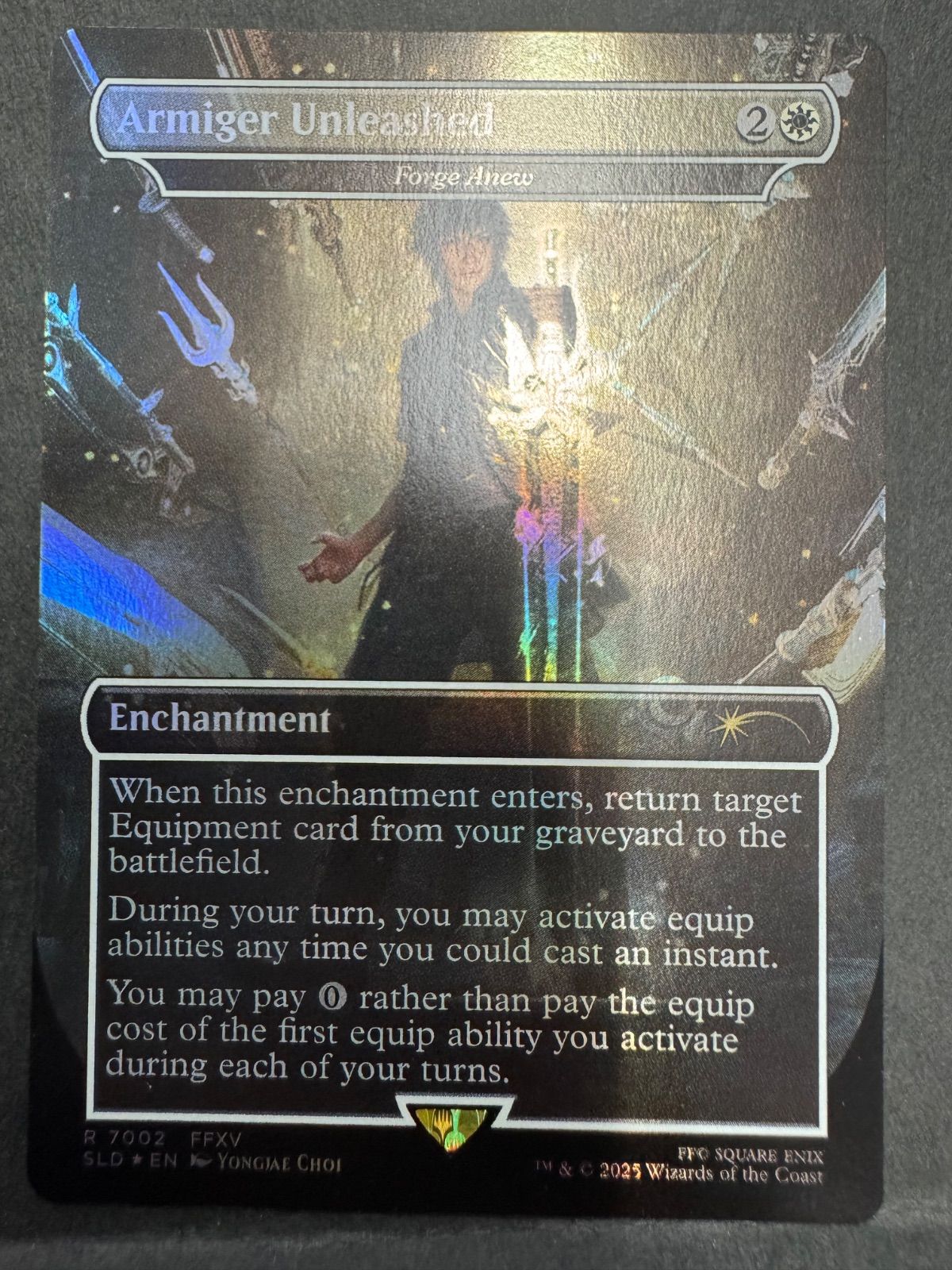 MTG【ボーダーレス】ダウスィーの虚空歩き　4枚　SLD MTG【ボーダーレス】ダウスィーの虚空歩き【Foil】英英英英