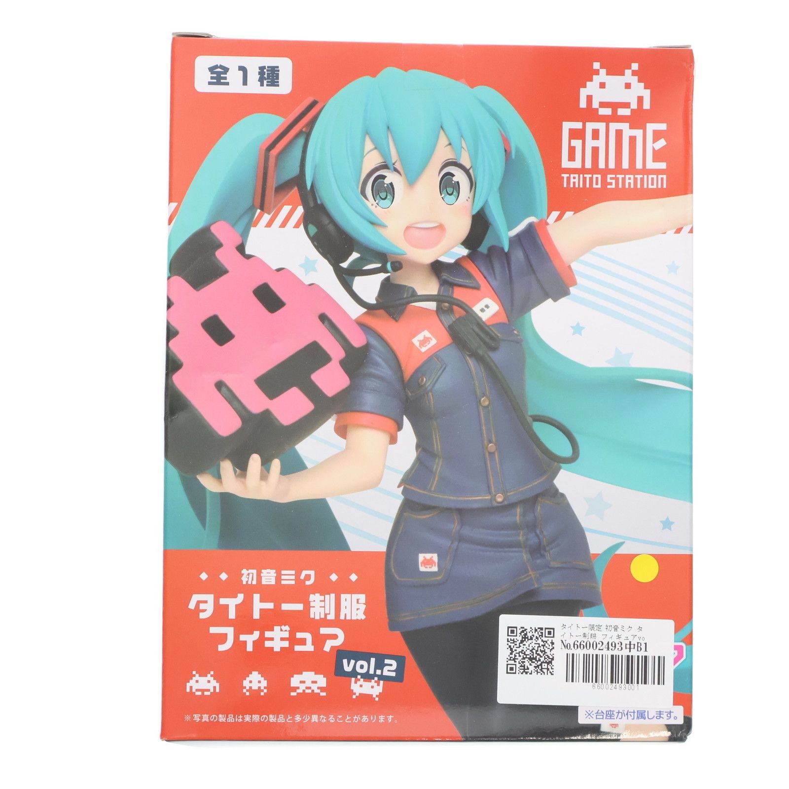 【新品未開封】♥初音ミク タイトー制服 フィギュア ２種セット Amazon | ムービック(movic) 初音ミク タイトー制服 フィギュア
