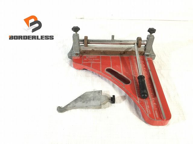 品 ROBERTS ロバーツ Vinyl TILE CUTTER|タイルカッター NO.10-900 赤|レッド 切断 大工 ビニールタイル フローリング 107199