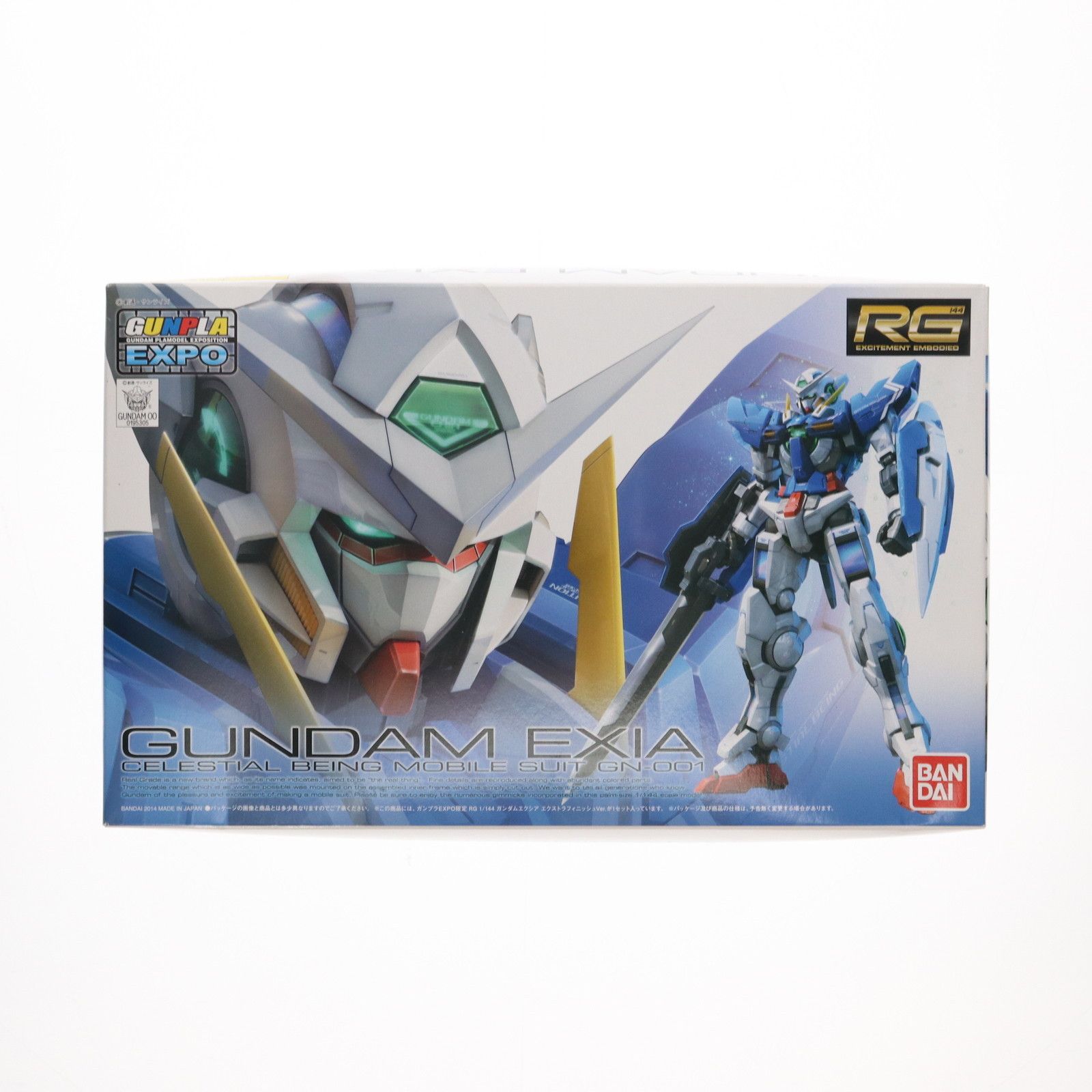  ガンプラEXPO限定 RG 1/144 GN-001 ガンダムエクシア エクストラフィニッシュVer. 機動戦士ガンダム00(ダブルオー) プラモデル(0195305) バンダイ その他