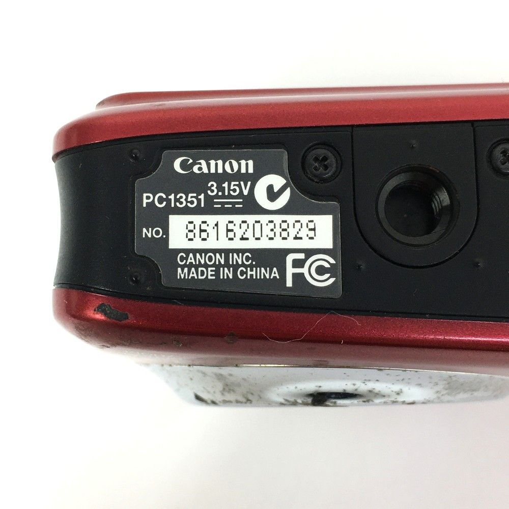 Canon デジカメ　PC1351 動作品 キヤノン Canon PC1351 PowerShot A480 デジタルカメラ 6.6-21.6