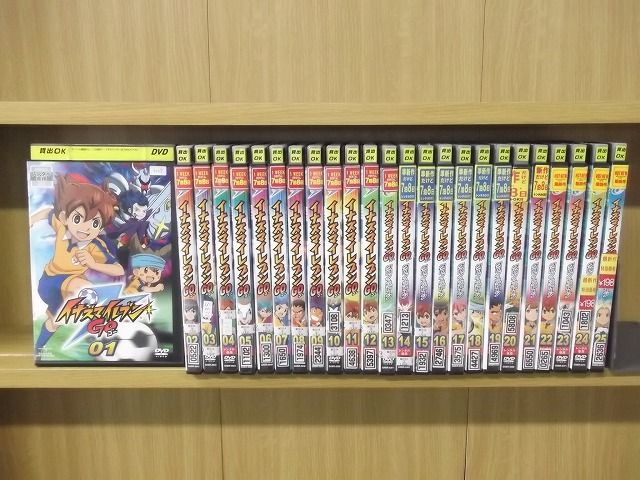 イナズマイレブンGO [レンタル落ち] 1～25巻セット レンタル落ち DVD Amazon.co.jp: イナズマイレブンGO [レンタル落ち] (全12巻