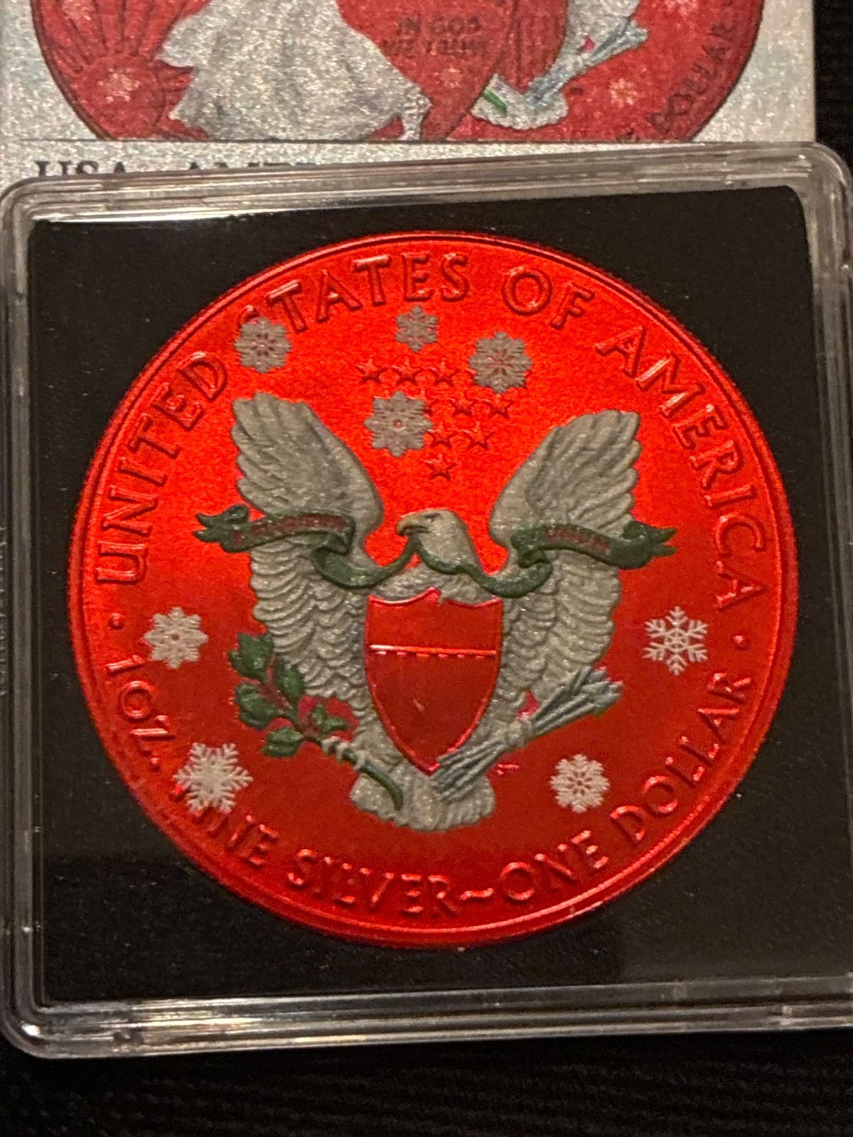 銀貨 スペースレッド