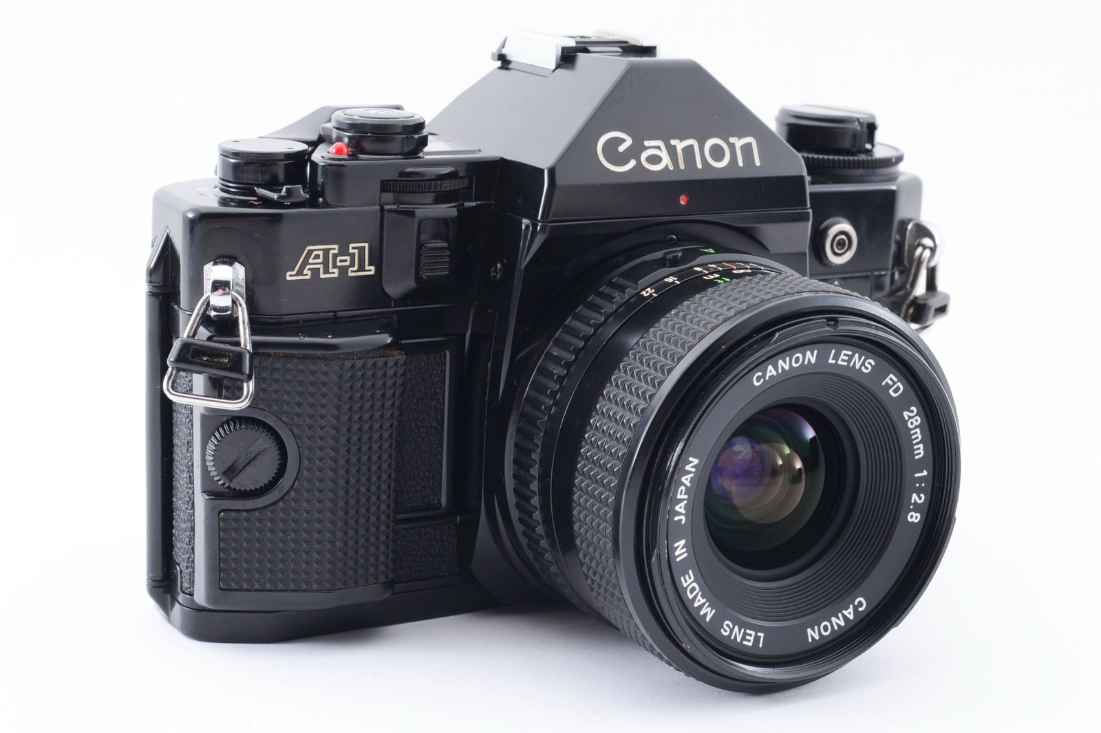 Canon AE-1 FD 28mm f2.8 鳴きなし&露出計OK 完動美品 - フィルムカメラ