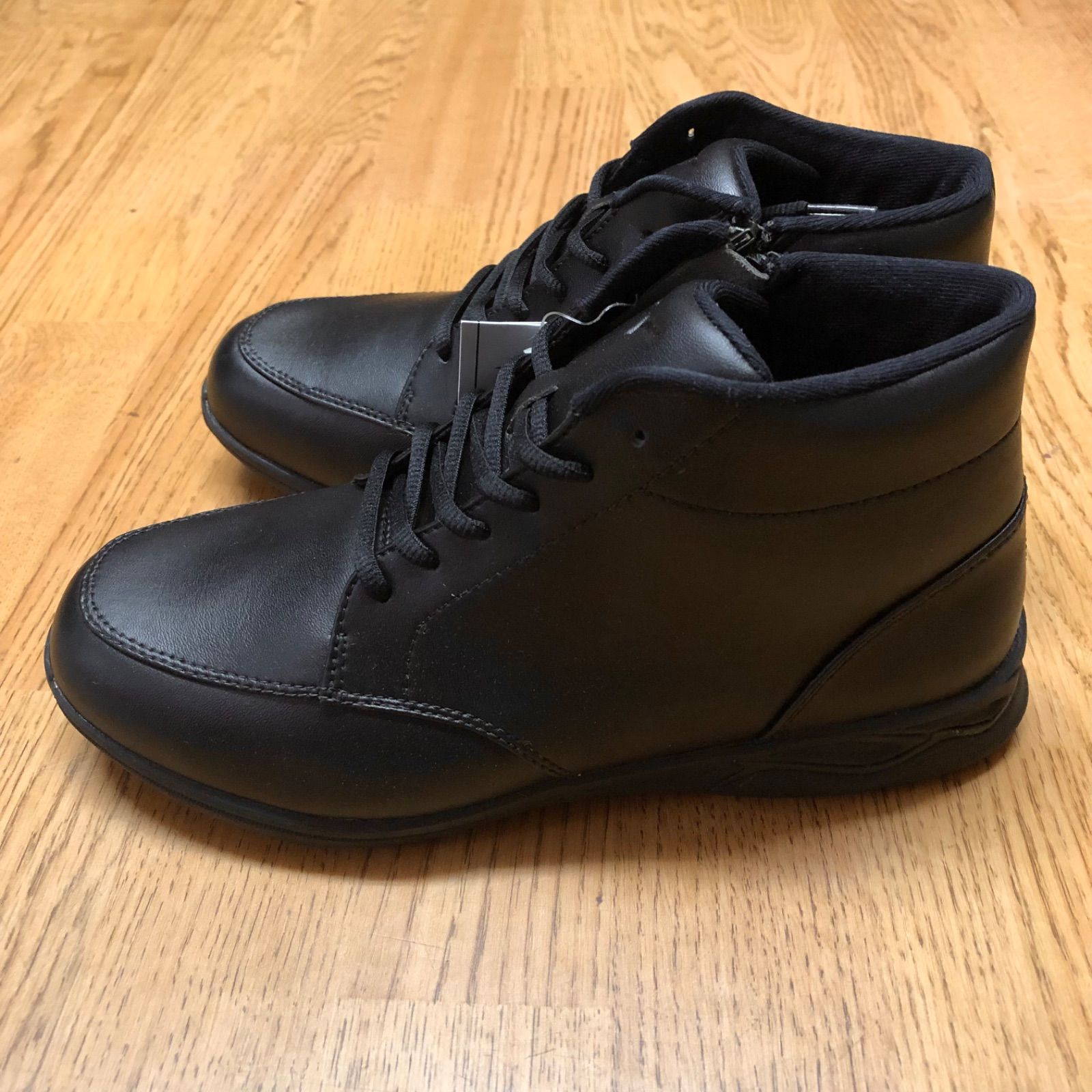 【未使用】mizuno ミズノ ウォーキングシューズ コンフォート25cm 黒 未使用 MIZUNO WAVE GUIDE 25.5cm EEE Black ミズノ