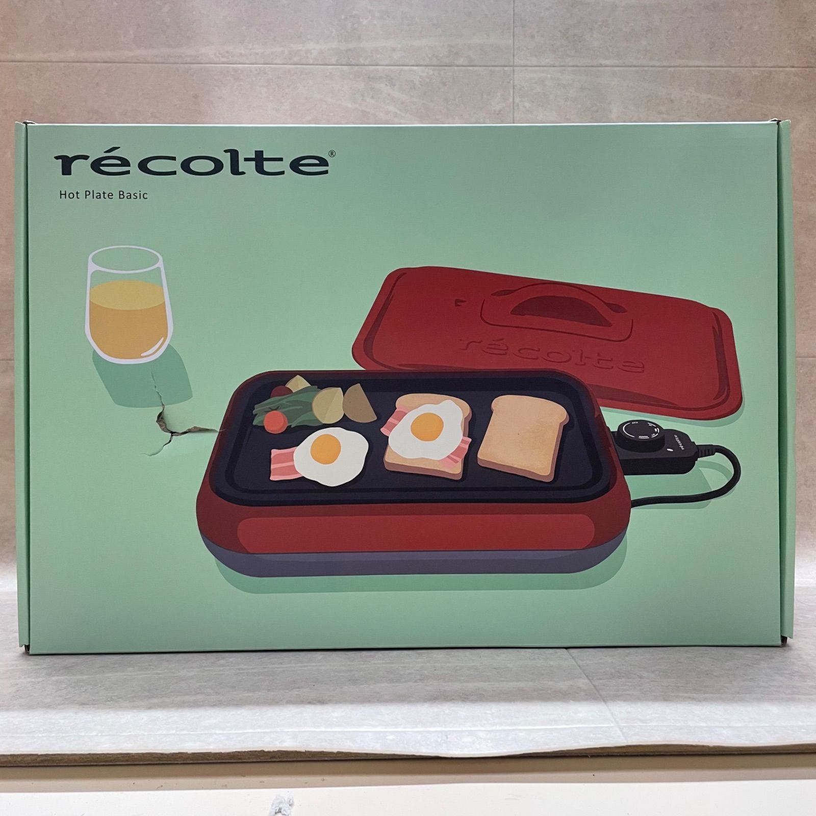 ⭐︎新品未使用⭐︎ recolte ホットプレートベーシック＋オプション2種セット ⭐︎新品未使用⭐︎ recolte ホットプレートベーシック＋オプション2種