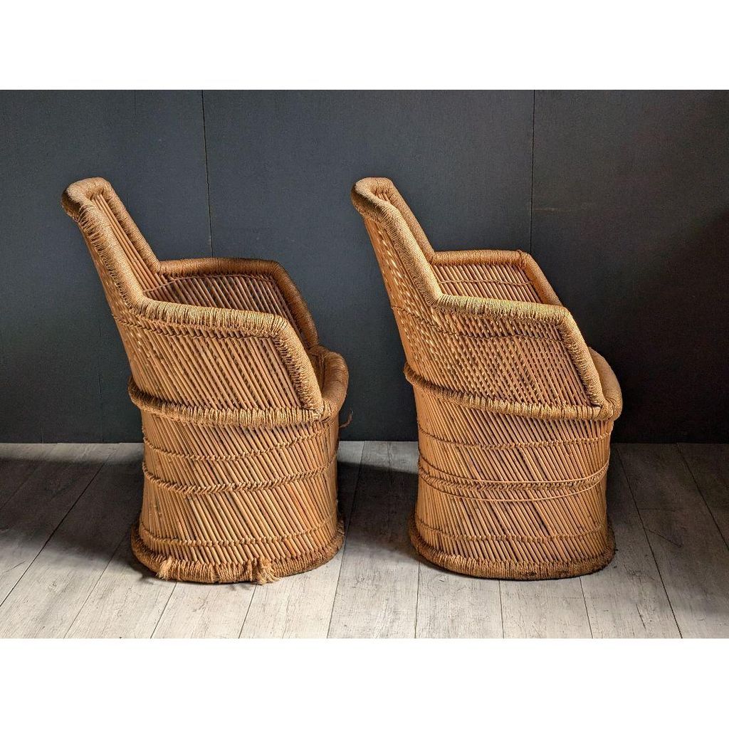 ラタン　籐　アームチェア　スツール　リゾート　バリ島　アジアン　YZ ラタン籐アームチェアスツールリゾートバリ島アジアンYZ