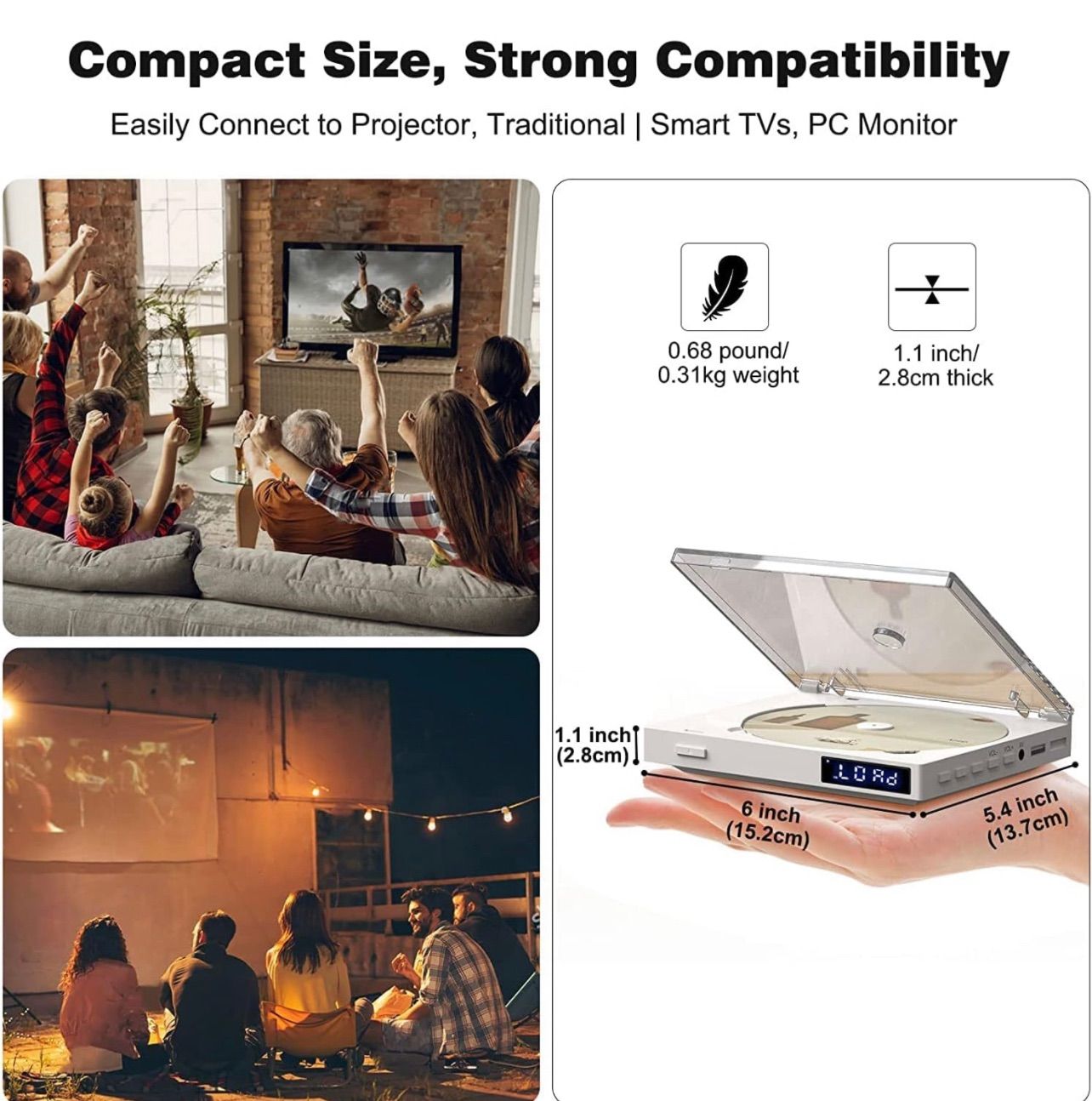 Amazon | OREI リージョンフリー HDMI DVDプレーヤー - マルチ