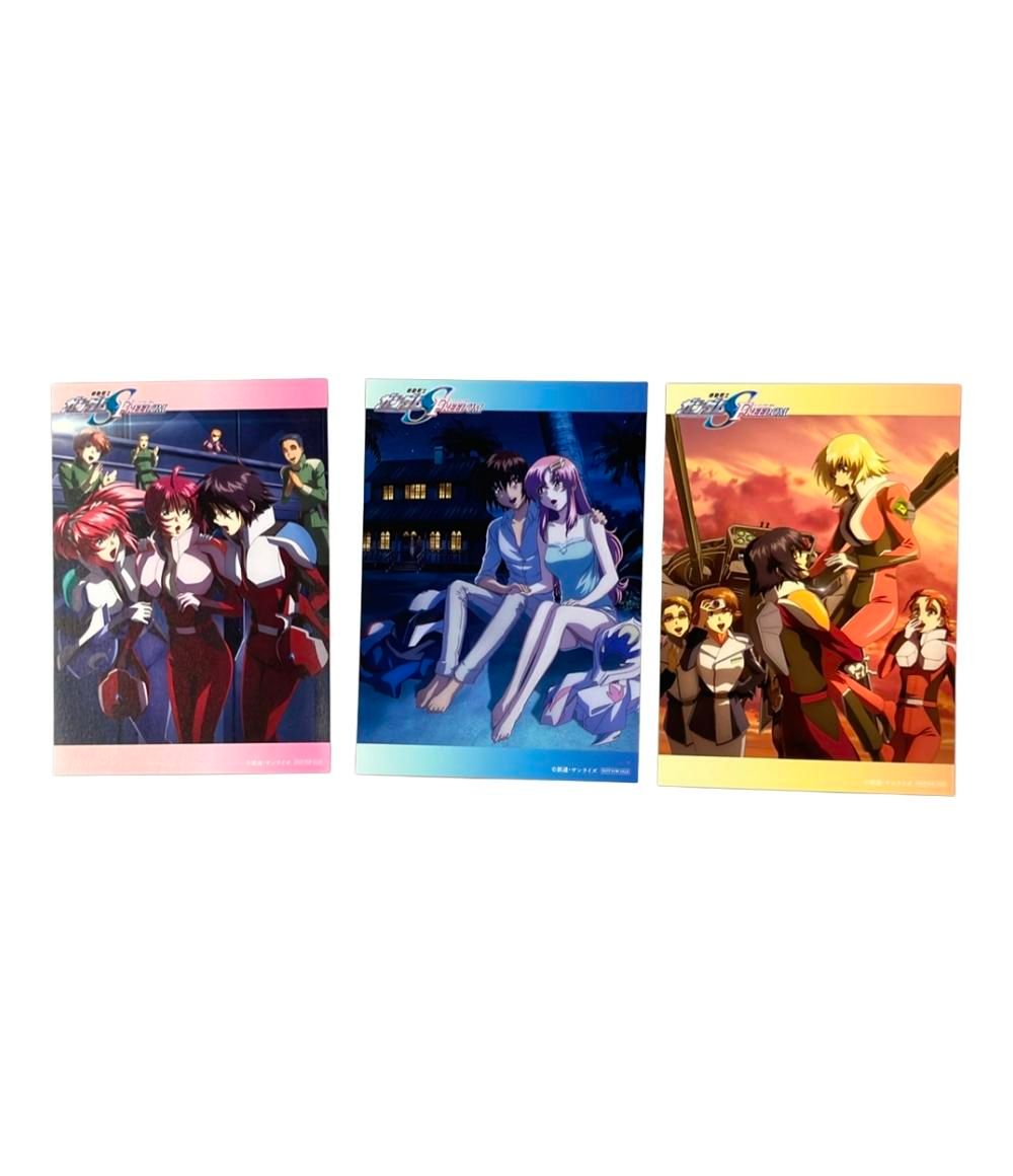 美品 映画 機動戦士ガンダムSEED FREEDOM ポストカード3点セット