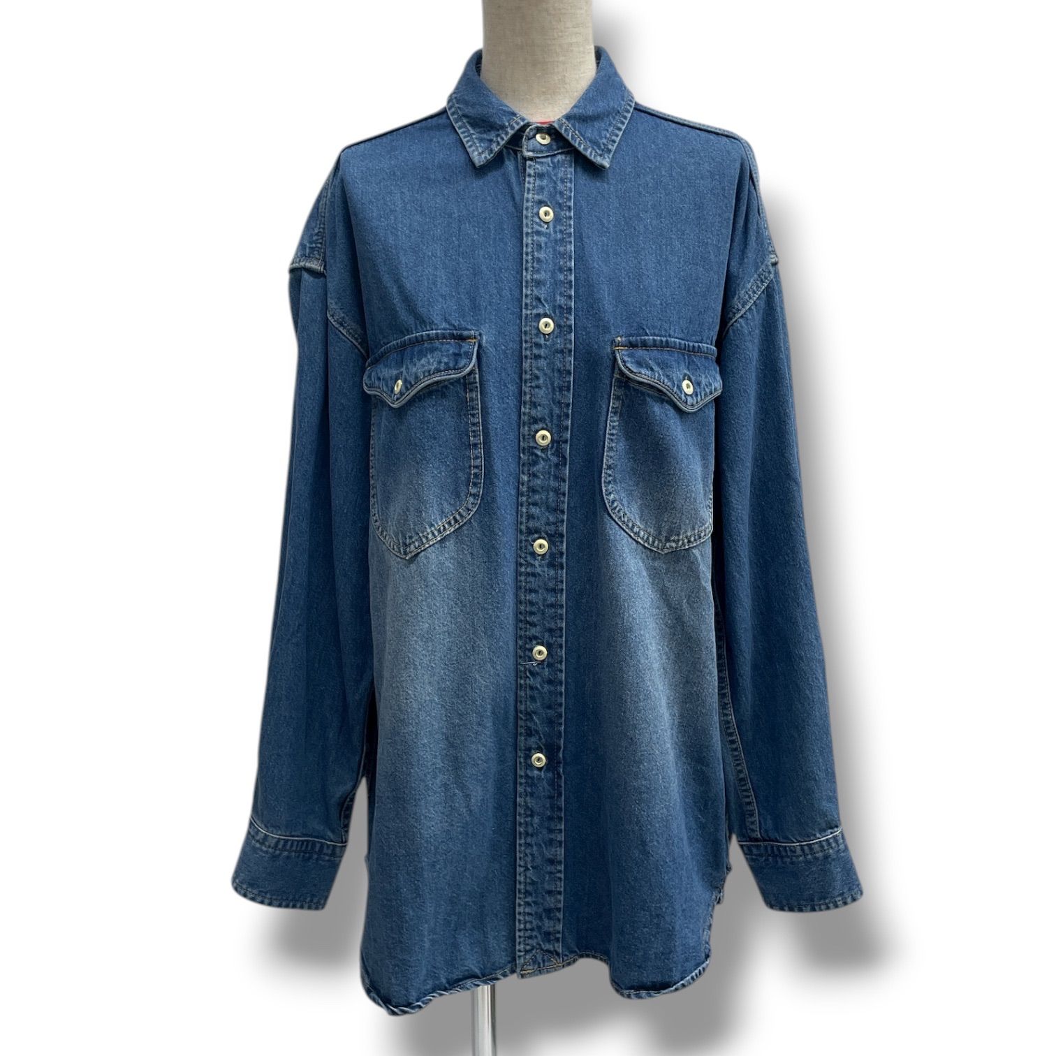 [未使用]SLOBE IENA LE DENIM BDUシャツ SLOBE IENA スローブイエナ LE DENIM BDUシャツ デニムシャツ