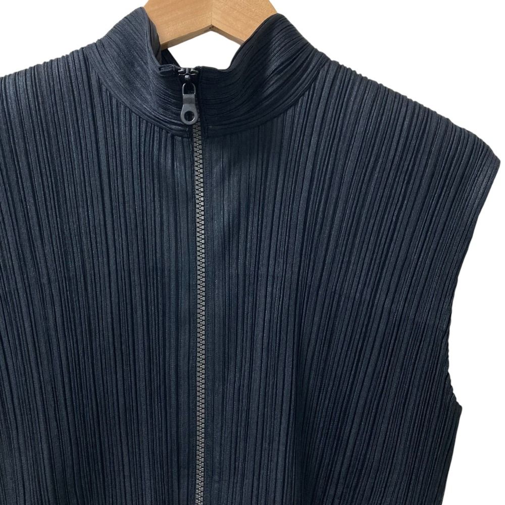 美品 PLEATS PLEASE プリーツプリーズ イッセイミヤケ ジップ