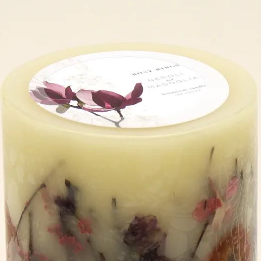 Rosy Rings ボタニカルキャンドル トール ネロリ - マグノリア